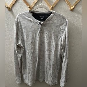 Van Heusen white long sleeve shirt